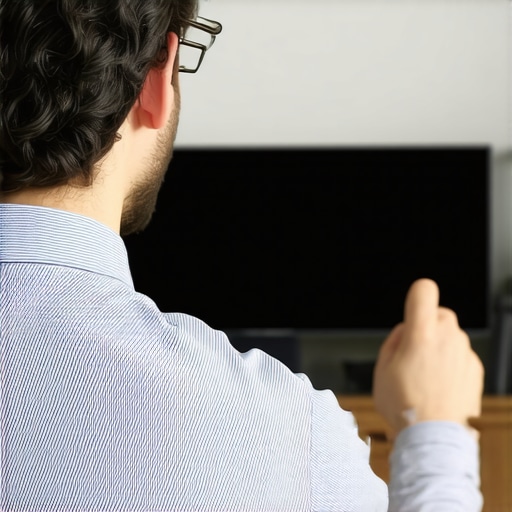 Person installing wireless home theater speakers