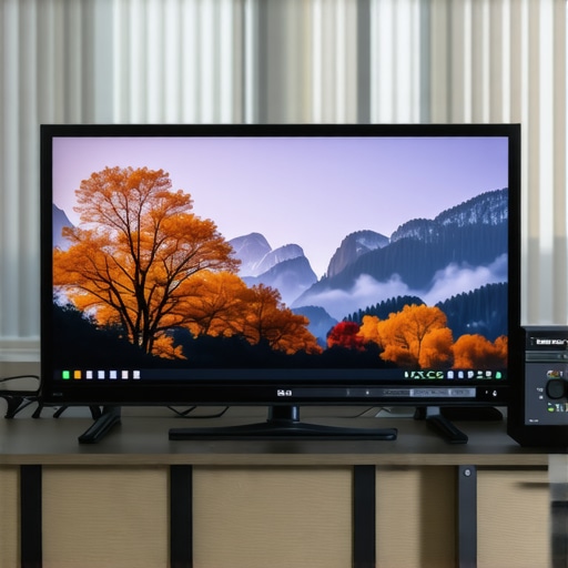 Calibration hardware and monitor in a home cinema