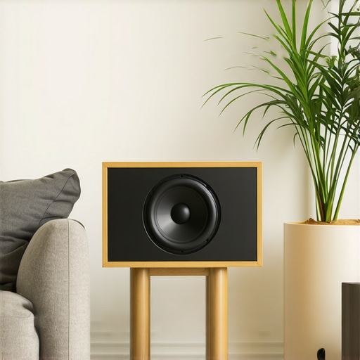 The Best Way to Hide a Massive Subwoofer in a Small Living Room