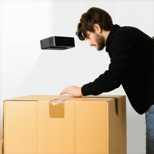 The Cardboard Box Hack for Testing Projector Throw Distance First