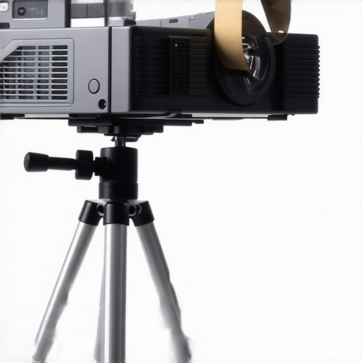 The Tape Trick for Leveling Your Projector on a Cheap Tripod