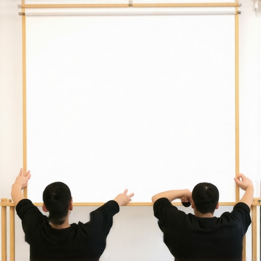 How to Build a Custom Projector Screen Using Only Spandex and Wood
