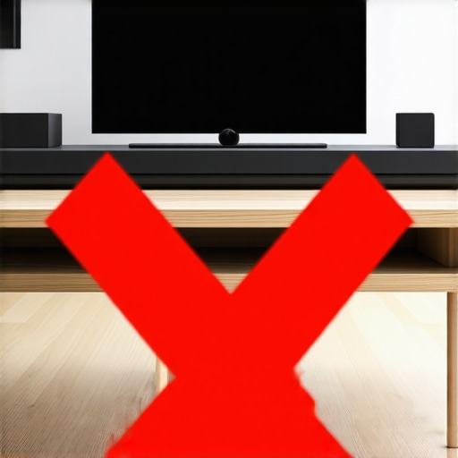 Stop Placing Your Soundbar on the Floor