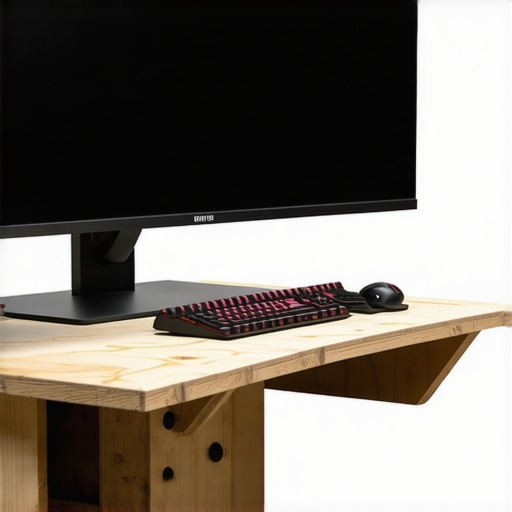 The DIY Plywood Stand for Massive Ultrawide Gaming Monitors