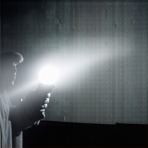 The Flashlight Test for Finding Dead Pixels on New Monitors