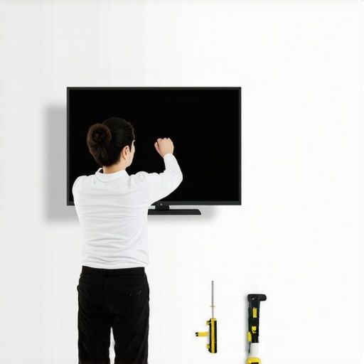 The Masking Tape Trick for Perfectly Level TV Wall Mounts