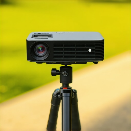 Why Your Portable Projector Needs a Dedicated Tripod Not a Bookshelf