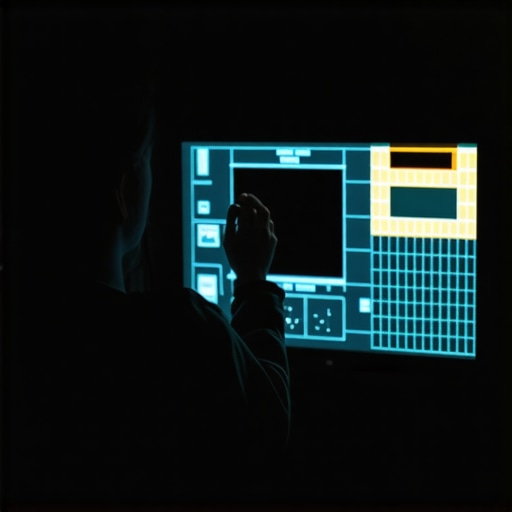 Calibrating Budget TV for Deep Blacks Person calibrating TV picture settings in a dim room with test patterns