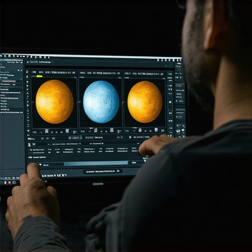Individual fine-tuning monitor contrast and brightness for better blacks in dim lighting.