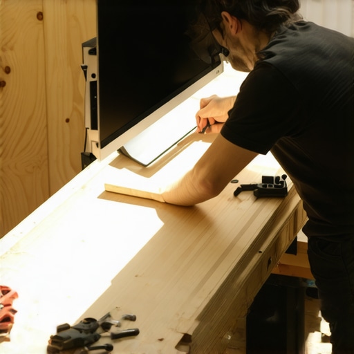 How to Build a Custom Monitor Stand from Scrap Wood