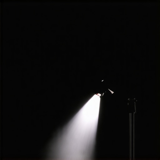 Person cleaning a projector with compressed air and microfiber cloth in a dark room, highlighting the importance of proper maintenance tools.