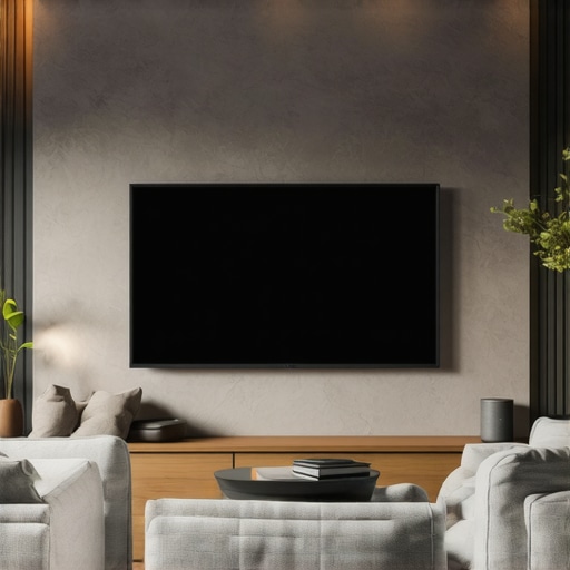 The Best Way to Arrange Your Living Room for a 65-Inch Screen
