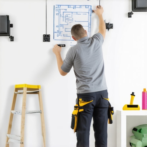 The Chalk Hack for Aligning Projector Wall Brackets