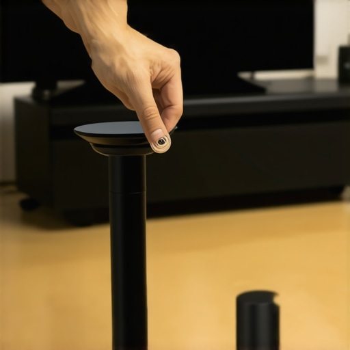 The Penny Trick for Leveling Surround Sound Stands