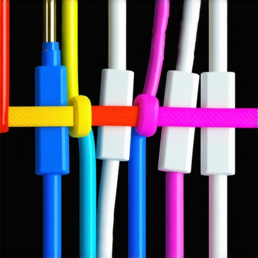 The Rubber Band Fix for Wobbly Monitor Cables