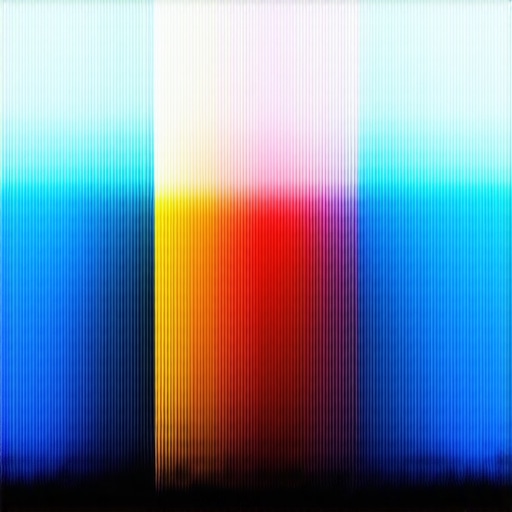 10-Bit vs 8-Bit + FRC Comparison Comparison of color depth on a premium display panel showing color banding versus smooth gradients.