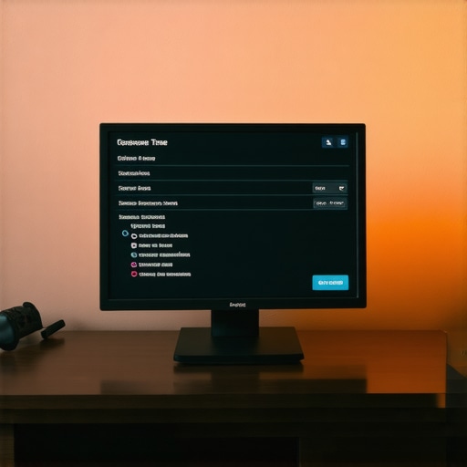 Adjusting Monitor Overdrive Settings Close-up of a monitor menu showing Overdrive and Response Time settings to fix ghosting.