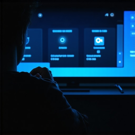 Calibrating TV brightness and backlight settings Close up of a TV settings menu with brightness and backlight sliders being adjusted