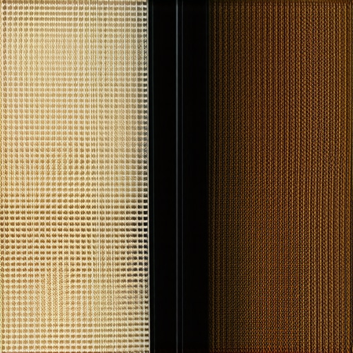 Clean vs Dusty Projector Filter Comparison of a clean and dirty projector air filter to prevent overheating.