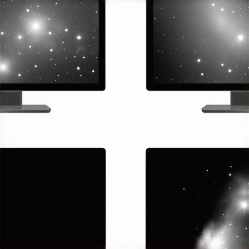 HDR Blooming vs Perfect Contrast Comparison Comparison of HDR blooming on an edge-lit panel versus deep blacks on an OLED display
