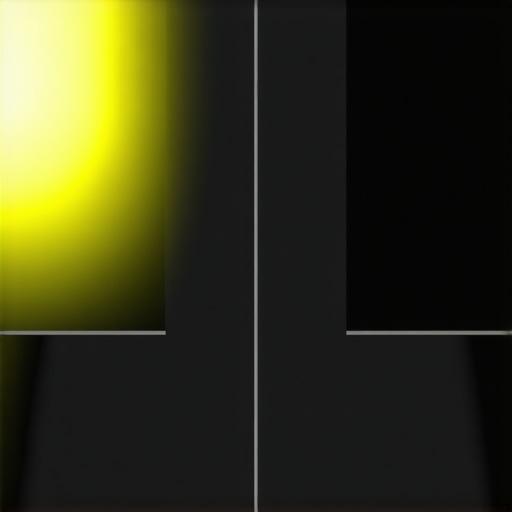 High-Gain Screen Hotspotting vs Uniform Matte Comparison showing the visual artifact of hotspotting on high-gain projector screens.
