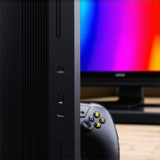 High-end Streaming Hardware vs Internal TV Ports A side-by-side comparison illustrating a dedicated streaming device and the cluttered rear ports of a modern television.