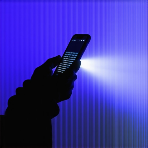 Identifying TV Panel Type with a Flashlight Technician using the flashlight method to identify a TV's panel type by looking at pixel structure.