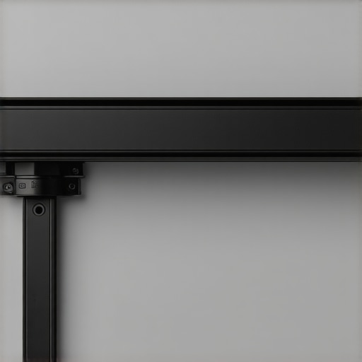 Installing rubber spacers for soundbar isolation Soundbar mounting bracket with rubber spacers to prevent wall vibration