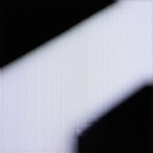 Internal dust diffraction on a modern TV panel Close-up view of internal dust causing light diffraction on an LED screen