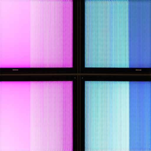 Comparison of local dimming zones versus edge-lit monitor blooming.