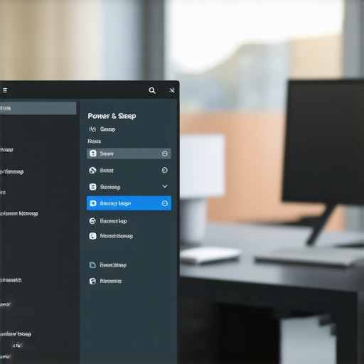 Optimizing PC power settings to prevent screen timeout Windows 11 power settings showing the never sleep configuration
