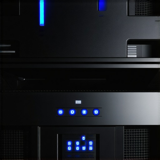 Professional Home Cinema Hardware Maintenance A high-end media rack showing a power conditioner and organized cabling for longevity.