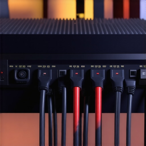 Professional Power Conditioner for Home Cinema A dedicated power conditioner protecting home theater components from electrical interference.