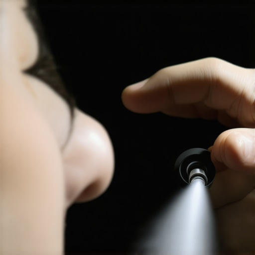 Professional Projector Lens Maintenance Cleaning a projector lens with professional tools to maintain image clarity.