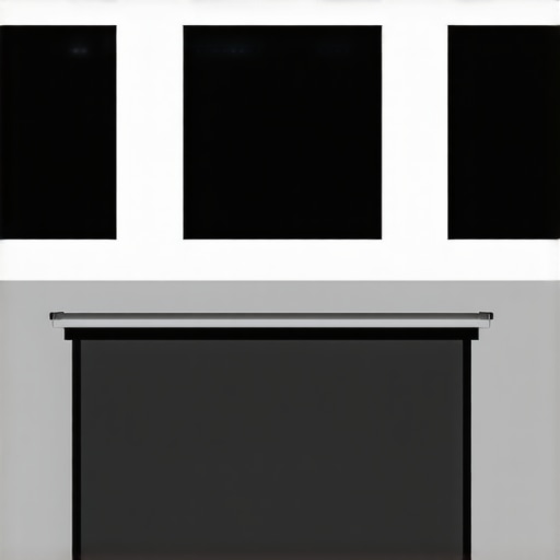 Projector Screen vs White Wall Comparison Comparison showing why a professional projector screen is better than a white wall for home cinema contrast.