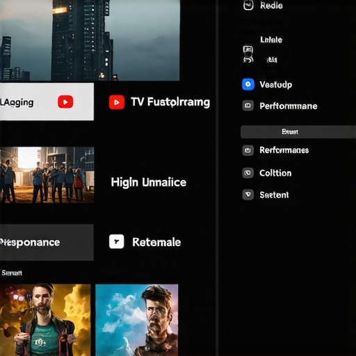 Smart TV Apps vs External Media Player Comparison Comparison showing the difference between built-in smart TV apps and a dedicated external streaming device.