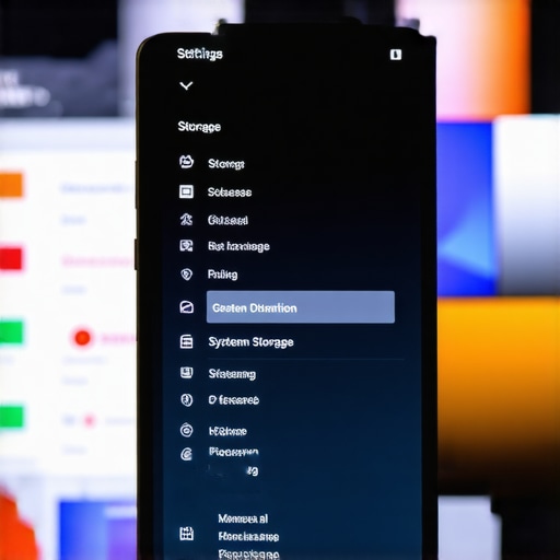 Smart TV System Settings Menu Optimizing smart tv system settings to improve speed and clear cache