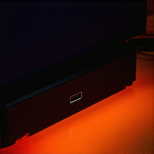 Streaming Device Processing Lag Close up of a streaming stick causing audio sync issues due to overheating.