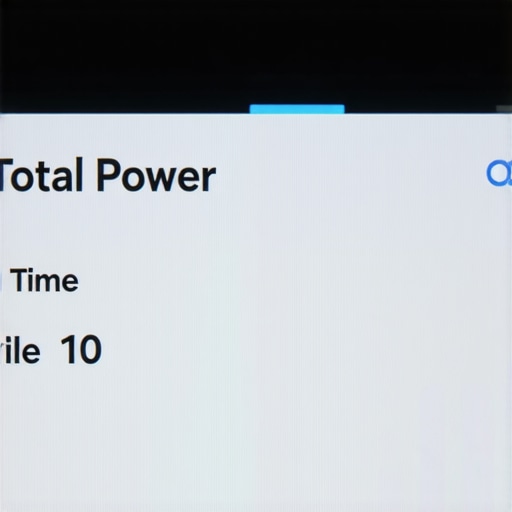Close-up of a TV screen displaying the internal service menu showing several thousand hours of usage.