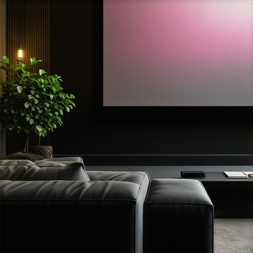 The Best Way to Hide Wires on a Wall-Mounted Projector Screen