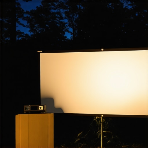 The Cardboard Shield for Better Outdoor Projector Visibility