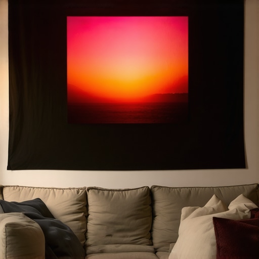 The Dark Sheet Trick for Better Daytime Projector Viewing
