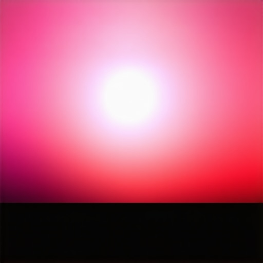 The High-Gain Screen Hot-Spotting Effect Comparison of center vs side viewing angles on a high-gain projector screen showing image degradation.
