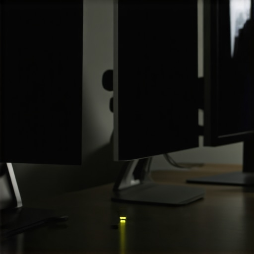 The Leveling Trick for Curved Monitor Multi-Setups