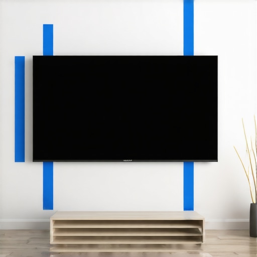 The Painter's Tape Trick for Testing Your Next TV Size