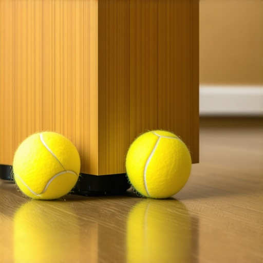 The Tennis Ball Trick for Protecting Floor-Standing Speakers