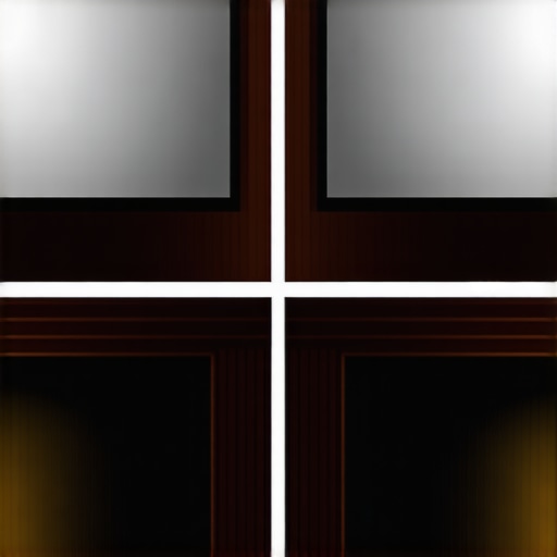 Comparison of screen gain effects on home theater image uniformity.