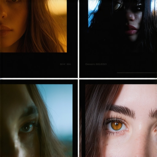 Comparison of a television display in store vivid mode versus a calibrated cinema setting showing detail loss.