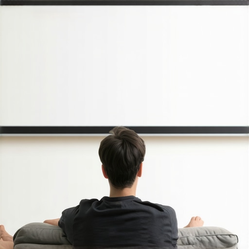 Why Most Projector Screens Are Too High for a Comfortable View