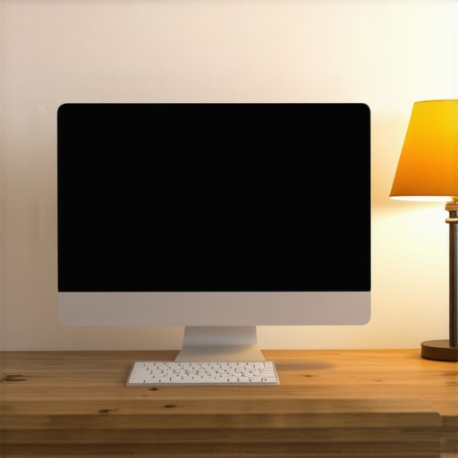 Why Your Monitor Looks Better with a Desk Lamp Behind It